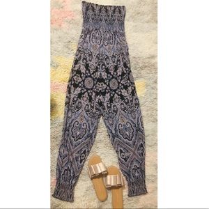 Free People strapless jumper, size L